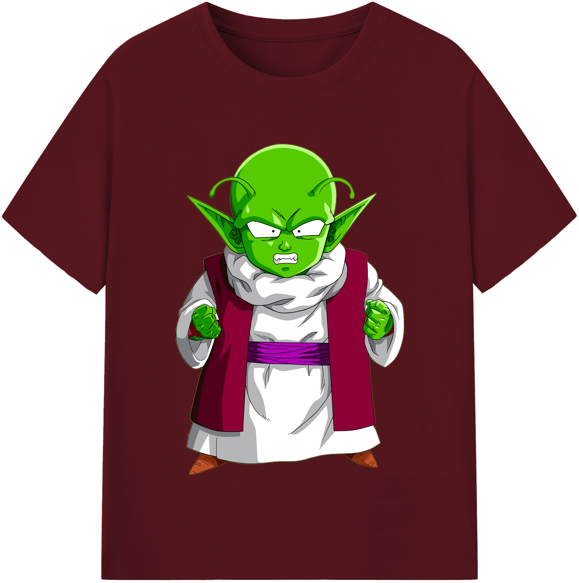 （画像用） ドラゴンボール ピッコロ DRAGON BALL Piccolo 綿100％半袖Tシャツ（フロントプリント）